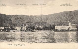 Stresa, Lake Maggiore with railway station