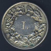 cca 1900. "O.M.E.E." vadászati díjérem Ag T:2 ph