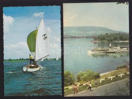 50 db Hajó motívumlap, régi és modern vegyesen / 50 Ship postcards