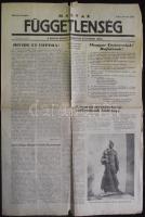 1956-os Magyar Függetlenség c. újság november elsejei száma