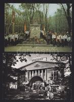 Szocreál élet - 33 db vegyes képeslap