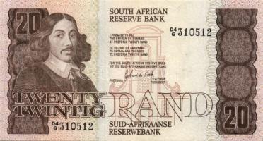 Dél-Afrika 1982-85. 20R T:III+