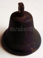 Régi kis réz csengő 6cm magas