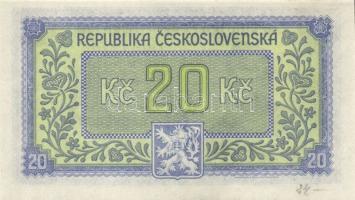 Csehszlovákia 1945. 20K T:I