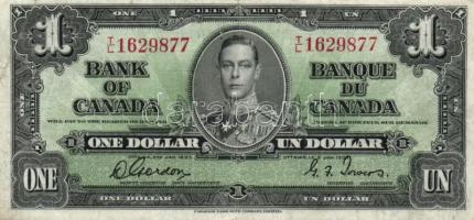 Kanada 1937. 1$ T:III