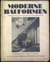 Moderne Bauformen: a Bauhaus egyik fontos német építészeti fóruma