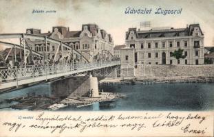 Lugos Bézsán palace and bridge