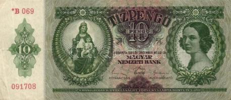 1930. 100P "*E" (5x) + 1936. 10P "*E" (2x) T:II-,III