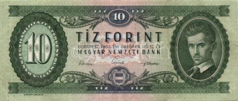 1957-1962. 10Ft (3x) T:II