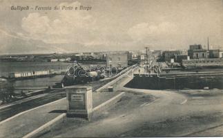 Gallipoli railway line, docks