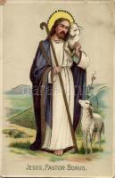 Jesus, Pastor Bonus Emb. litho