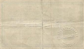 1918. 25K hullámos hátlap "3000" feletti sorszámú és "Müller és Társa Bank és Váltóüz...
