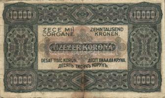1923. 10.000K "Orell Füssli Zürich" + 10.000K "80 FILLÉR NYOLCVAN FILLÉR" felüln...