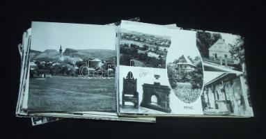 100 db modern, FF magyar vidéki városképes lap / 100 Hungarian cards