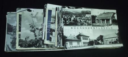 100 db modern, FF magyar vidéki városképes lap / 100 Hungarian cards