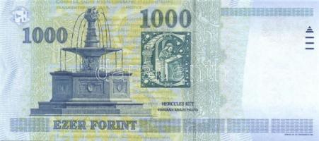 2005. 1000Ft "DC" (5x) egymás utáni sorszámmal T:I