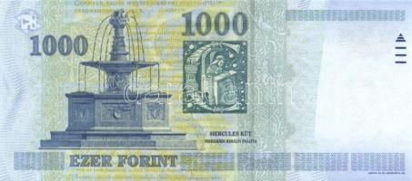 2005. 1000Ft "DC" (5x) egymás utáni sorszámmal T:I