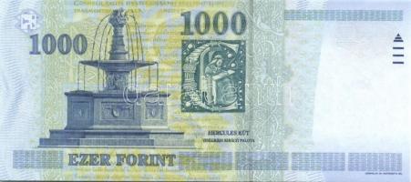 2005. 1000Ft "DC" (5x) egymás utáni sorszámmal T:I