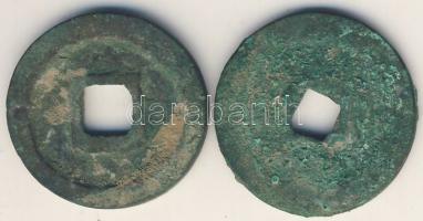 Kína Császárság / Ying-Tsung (Chih-Ping) 1064-1067. 1 Cash (2x) "Chih-Ping / Yuan-Pao" (25...