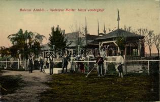 Balatonalmádi Budatava Mester János Vendéglője (levágott / cut)