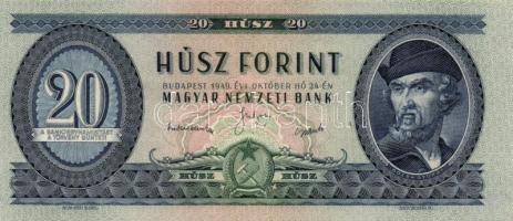 1949. 20Ft T:I-(egyszer hajtva, nincs megtörve)