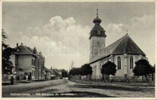 Sajószentpéter Református templom és városháza