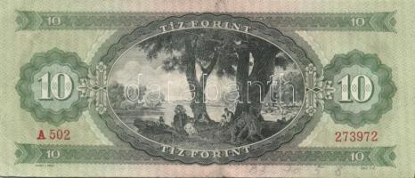 1962. 10Ft (2x) egymás utáni sorszámmal T:II