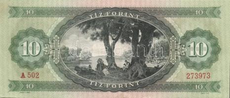 1962. 10Ft (2x) egymás utáni sorszámmal T:II