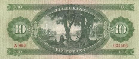 1949. 10Ft + 1957. 10Ft + 1960. 10Ft + 1962. 10Ft T:II+,II