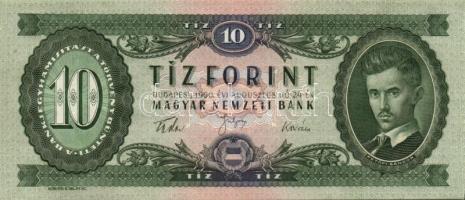 1949. 10Ft + 1957. 10Ft + 1960. 10Ft + 1962. 10Ft T:II+,II