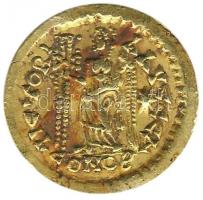 Bizánci Birodalom / Konstantinápoly I. Leó 454-474. Solidus Au "VICTORIA AVGGG A / CONOB" ...