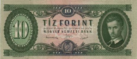 1949. 10Ft + 1957. 10Ft (2x) + 1960. 10Ft (2x) + 1962. 10Ft (2x) T:III