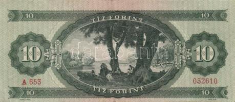 1949. 10Ft + 1957. 10Ft (2x) + 1960. 10Ft (2x) + 1962. 10Ft (2x) T:III