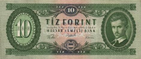 1949. 10Ft + 1957. 10Ft (2x) + 1960. 10Ft (2x) + 1962. 10Ft (2x) T:III