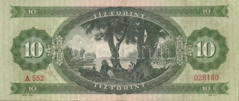 1949. 10Ft + 1957. 10Ft (2x) + 1960. 10Ft (2x) + 1962. 10Ft (2x) T:III