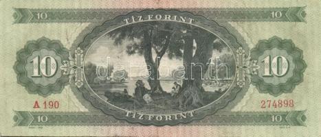 1949. 10Ft + 1957. 10Ft (2x) + 1960. 10Ft (2x) + 1962. 10Ft (2x) T:III