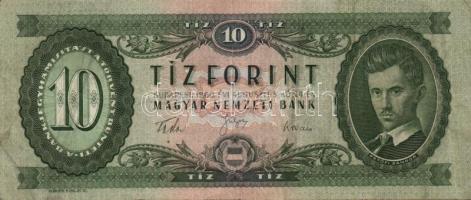 1949. 10Ft + 1957. 10Ft (2x) + 1960. 10Ft (2x) + 1962. 10Ft (2x) T:III