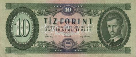 1949. 10Ft + 1957. 10Ft + 1960. 10Ft + 1962. 10Ft  T:III