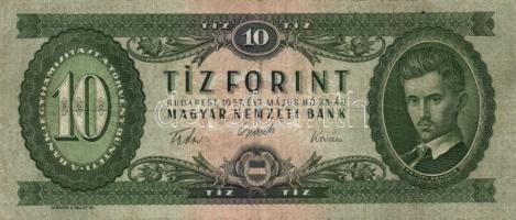 1949. 10Ft + 1957. 10Ft + 1960. 10Ft + 1962. 10Ft + 1969. 10Ft T:III