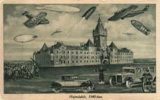 Hajmáskér 1940-ben (fa)