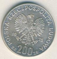 Lengyelország 1975. 200Zl Ag "Győzelem a fasizmus felett" T:BU