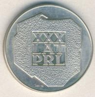 Lengyelország 1974. 200Zl Ag "Köztársaság 30. évfordulója" T:BU