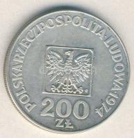 Lengyelország 1974. 200Zl Ag "Köztársaság 30. évfordulója" T:BU