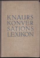 1932 Knaurs enciklopédiája A-Z, Berlin, 2.600 db fekete-fehér illusztrációval, felmérésekkel, ábrákkal, egészvászon kötésben, jó állapotban, német nyelven