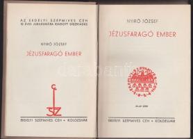 Nyirő József: Jézusfaragó ember, Erdélyi Szépmíves Céh Kiadó, Kolozsvár - A kiadó 10 éves jubileumár...