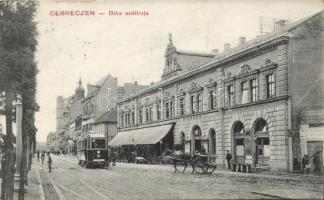 Debrecen Arany Bika Szálloda villamossal
