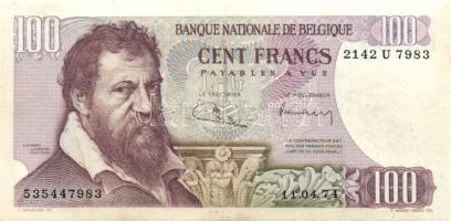 Belgium 1974. 100Fr T:II