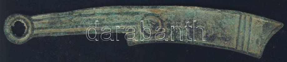 Kína Császárság / Zhou i.e.1122-255. Késpénz / Knife money (141mm/31.2g) T:2 (valószínűleg XIX-XX. s...