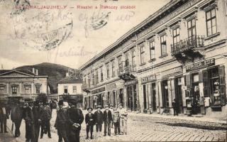 Sátoraljaújhely Rákóczi utca üzletsor (Rb)