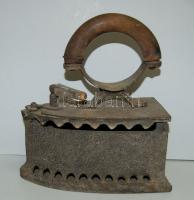 Régi szenes vasaló 21cm-es vasalófelülettel